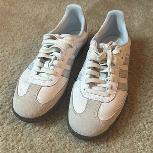 adidas Samba White and Cream Sneakers